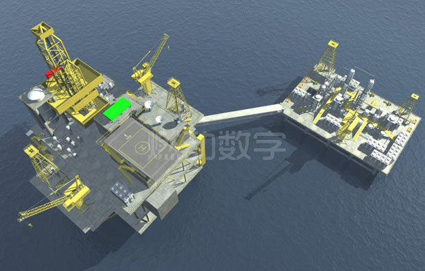 石油勘探開采三維動(dòng)畫